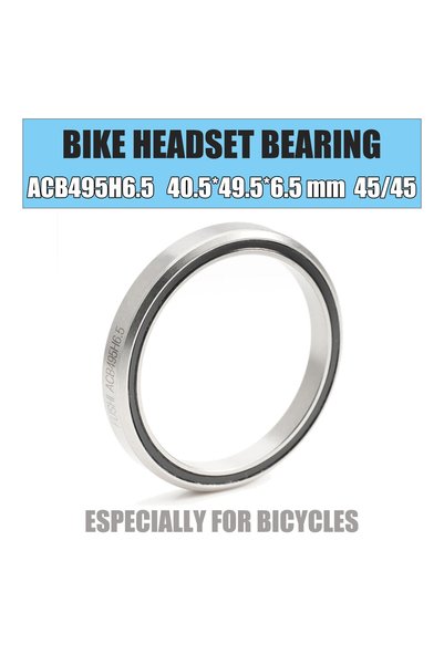 Choice ACB495H6.5 1PC Road Bike Headset Bearings 40.5*49.5*6.5 mm 45/45 Degre...