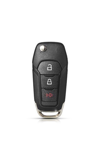 Choice3 حافظة مفاتيح سيارة قابلة للطي عن بعد باللون الرمادي من KEYYOU لسيارات...