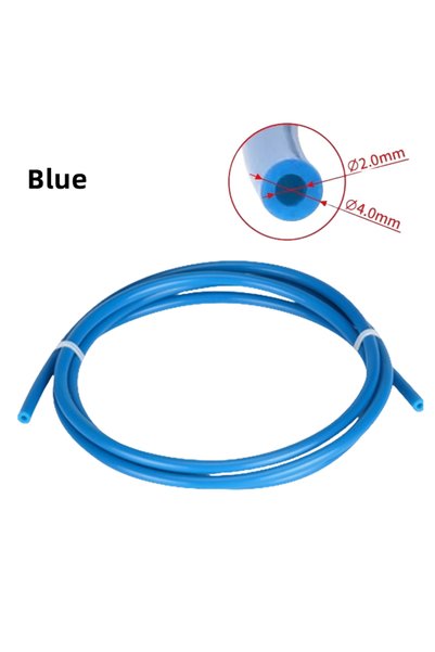 Choice7 1M Blue 2x4mm 1/2/4M Bowden Extruder PTFE Tube for J-head Hotend V5 V...