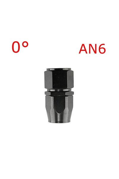 Choice4 AN6-0 CPE Swivel Hose End Fitting Adapter AN4/6/8/10/12 Straight 0°/4...