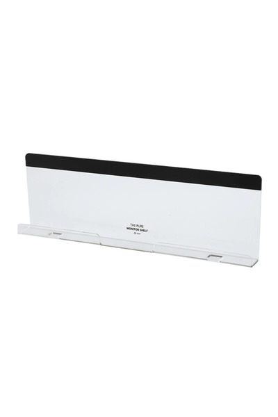 Choice White 1Message Storage Board Under Computer Monitor，Office Desk Side S...