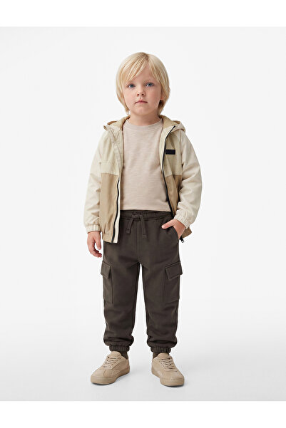 Koton Oversize Balloon Form Sweatpants with Raised Pocket Detail