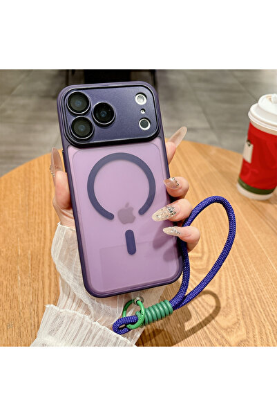 Choice5 For iPhone 17 ProMax Purple For iPhone 17ProMax 17Pro With lanyard Ma...