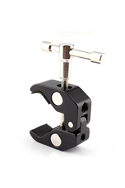 Choice Metal Bar Clamp Klemmen Super C Clamps DSLR Rig LCD Monitor Studio Lig...