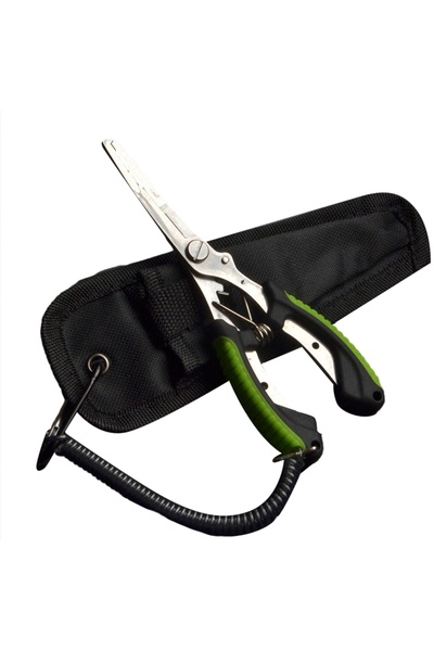 Choice Green Stainless Steel Fishing Pliers Fishing Hook Remover Saltwater Re...