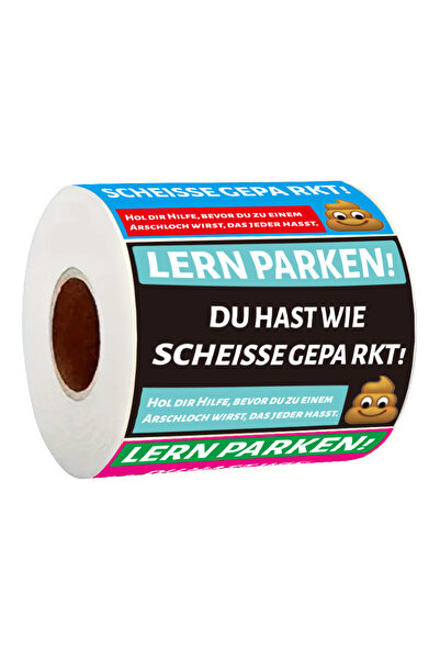 Choice MULTI 160 Pcs Funny German Parking Warning Stickers , Humorous Car Rem...