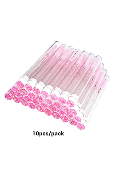 Choice9 10-PK-SZ 10/50pcs Reusable Eyelash Brush Tubes Eyebrow Brush Eyelash ...