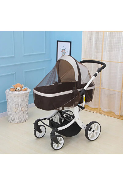 Choice C92-Coffee Mosquito Net For Baby Stroller Summer Pram Insect Shield Ne...