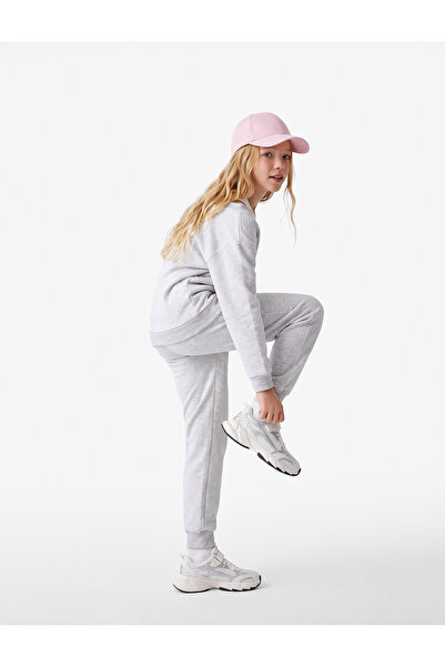 Koton Basic Jogger School Sweatpants with Ruffle Pocket Detail