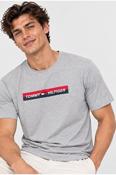 Tommy Hilfiger تي شيرت - مقاس عادي من Granatowy MW0MW21274