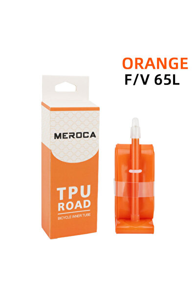 Choice Presta Valve 700c 23-35C Orange FV 65L MEROCA Road Bike TPU Inner Tube...
