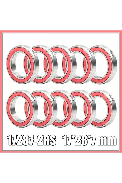 Choice 10Pcs 17287-2RS 10pcs/lot 17287-2RS 17x28x7mm MR17287 17287 17287RS GC...