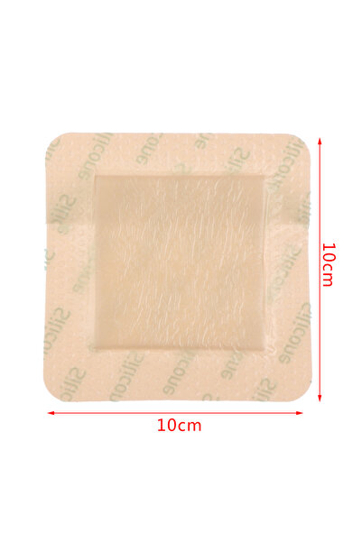 Choice 5PCS 10X10cm 5Pcs PU Medical Silicone Foam Dressing Waterproof and Ste...