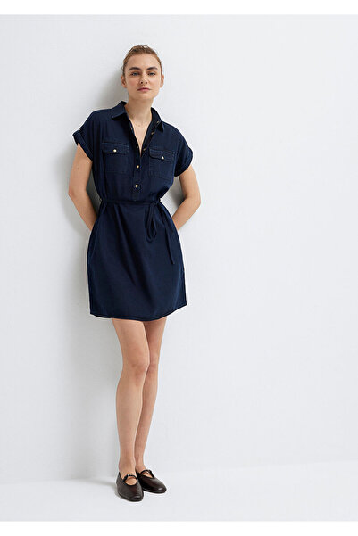Mavi Barbara Gold Klasik Rinse Jean Elbise 130548-A3894