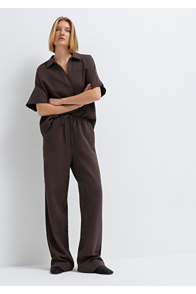 Mavi Brown Wide Leg Pants 1011200-71603