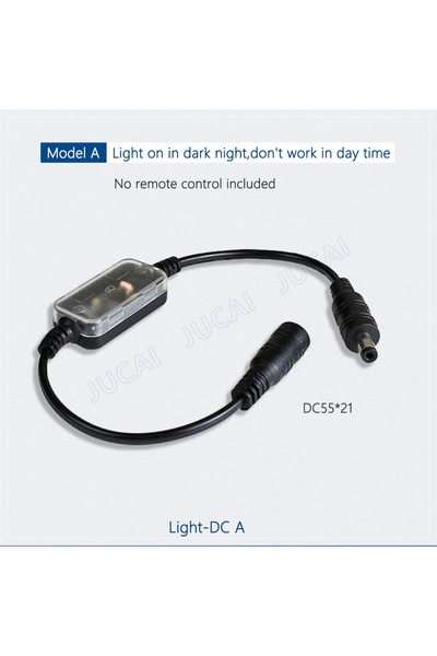 Choice Light-DC A USB/DC Light Sensor Switch Automatic Auto on Off Photocell ...