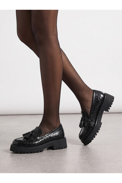 Riccon Vela Sola Kadın Loafer 0012302