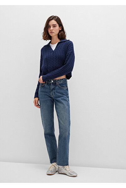 Mavi New york Classic Denim Puslu Koyu Jean Pantolon 101441-88581