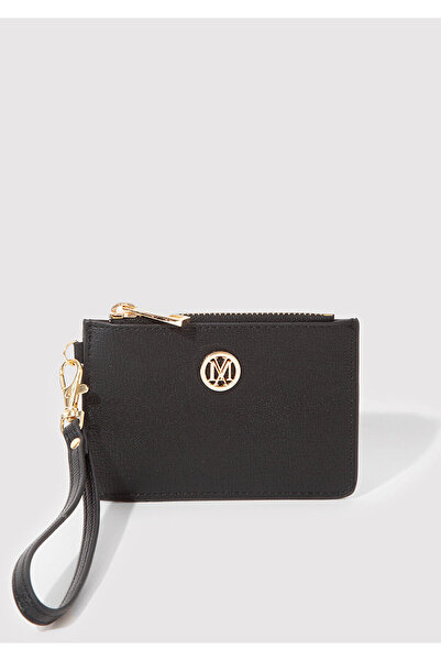 Mavi Black Card Holder with m Logo Detail 1913341-900