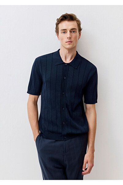 Mavi Navy Blue Knitwear Polo 0710309-70490