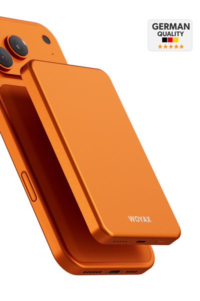 woyax Magsafe Powerbank 5000mAh Slim Hızlı Taşınabilir Batarya iPhone 11 12 1...