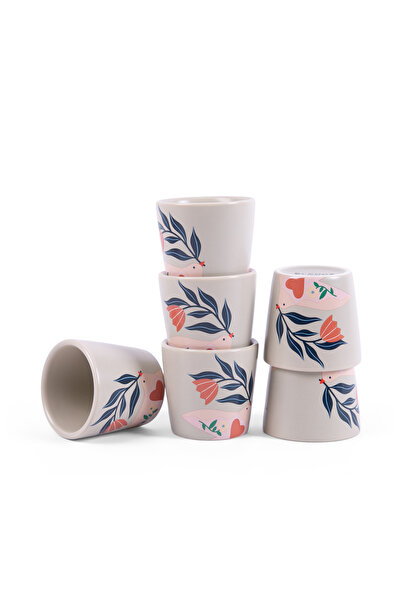 Blends Coffee Cups Set of 6 pcs Multicolor from Belina