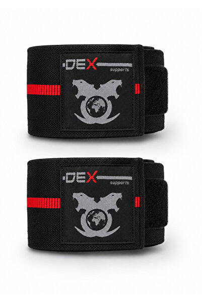 Dex Supports Elbow Wraps – Ağırlık Antrenmanı Dirsek Bandajı 2’li