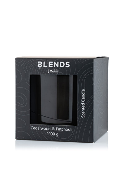 Blends Jar Candle Cedarwood and Patchouli 1000 Gram from Tila