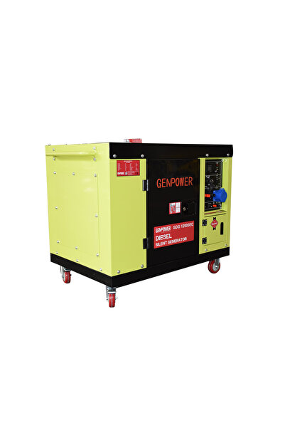 GenPower GDG 12000 EC OTO Model 12 kVA Otomatik Transfer Panolu Dizel Monofaz...