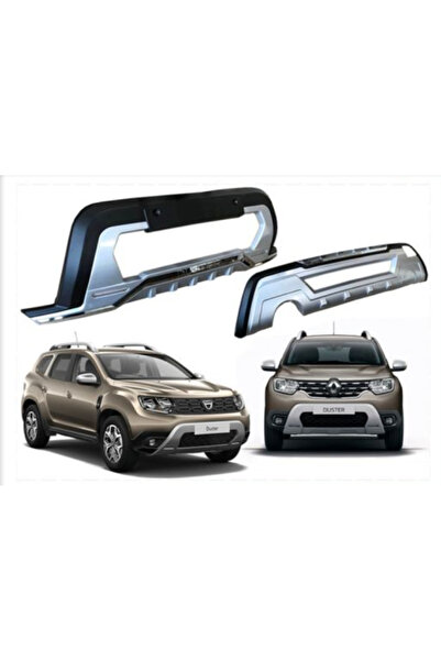 autogp Dacia duster ön ve arka tampon koruma difüzör ledli 2018+
