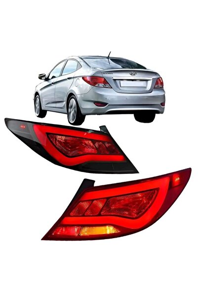autogp Hyundai accent blue arka stop lambası ledli kırmızı