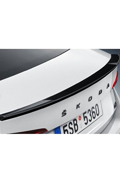 autogp Skoda octavia bagaj üstü spoiler pianoblack boyalı vrs 2020+
