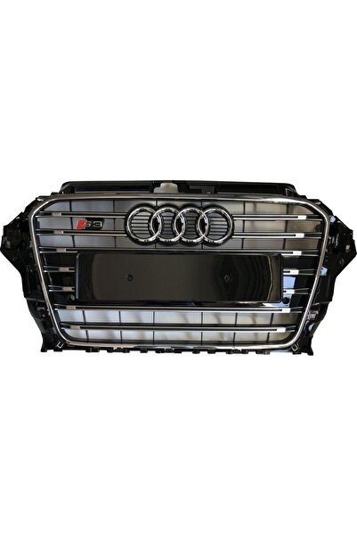 OEM AUTOGP Audi a3 s3 ön panjur ızgara 2013 / 2016 8v siyah krom çizgi