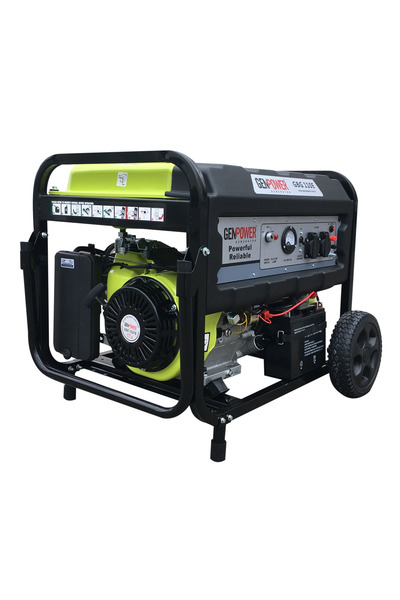 GenPower GBG 110 E OTO Model 10,5 kVA Benzinli Tekerlekli Transfer Panolu Oto...