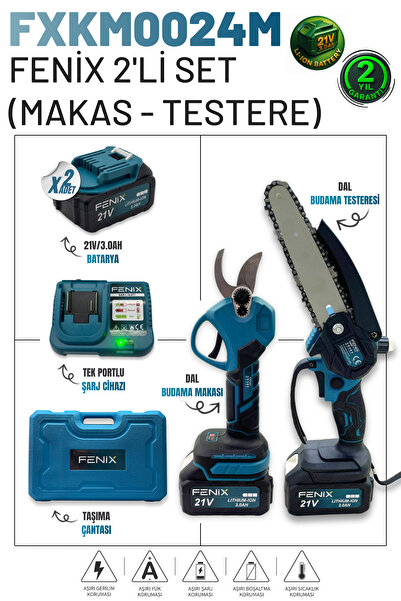Fenix 2'Lİ SET (MAKAS - TESTERE)