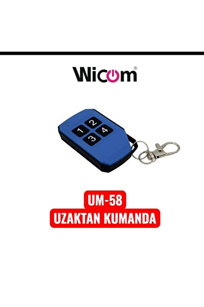 Lucciola WİCOM UM-58 kopyalanabilir 4 kanallı otomatik bariyer,kepenk Akıllı ...