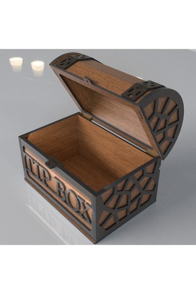 MADETENE Tip Box Tip Box And Piggy Bank Chest Type Tipbox