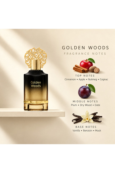 Naseem Golden Woods - Eau De Parfum for Men and Women 55ml