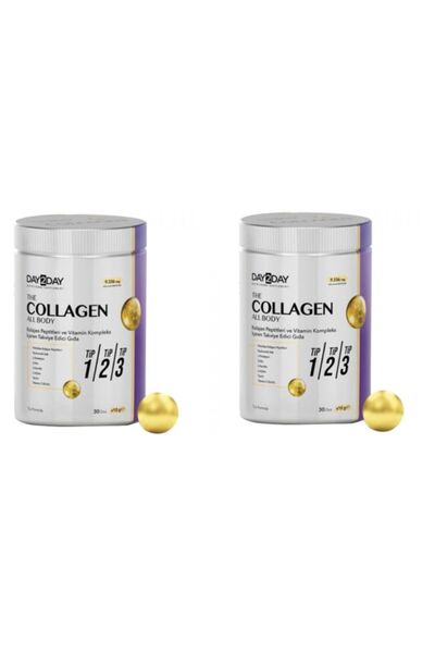 DAY2DAY Day 2 Day The Collagen All Body Toz 300 gr 2 Adet