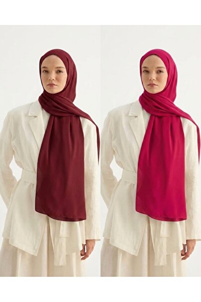 ALDAIYR 2 Pieces of Crepe Shawl