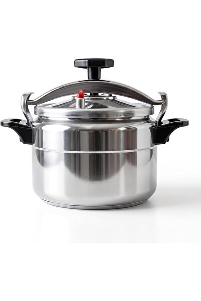 Blackstone Pressure Cooker Eco, 7L Silver Aluminium Pressure Cooker with Lid ...
