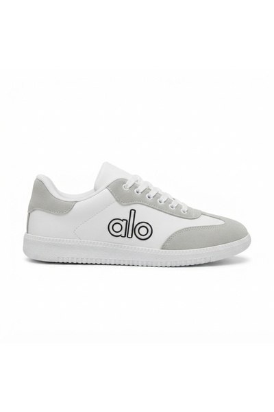 Zerenyus Zrne-004 Premium White Lace-Up Women's Sneaker