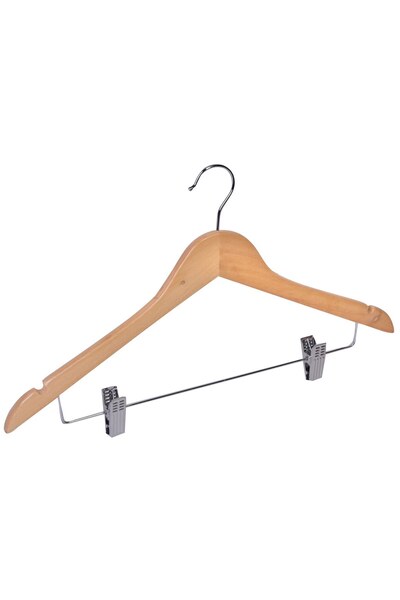 OEM Umeras Lemn 45cm - Umerase Clips, Organizare-Curatare Casa