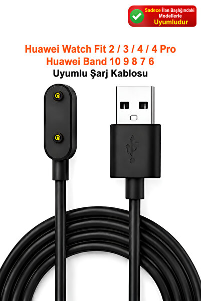 Dexmon Huawei Watch Fit 2/3/4/4 Pro - Huawei Band 10/9/8/7/6 Uyumlu Akıllı Sa...