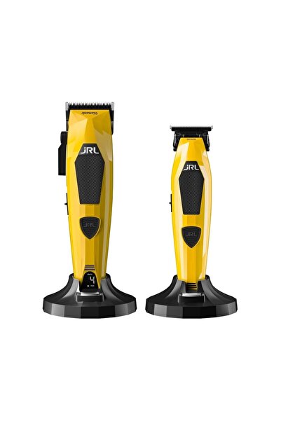 jrl Diamante – Set Profesional Mașină de Tuns 2025C + Trimmer 2025T, Galben
