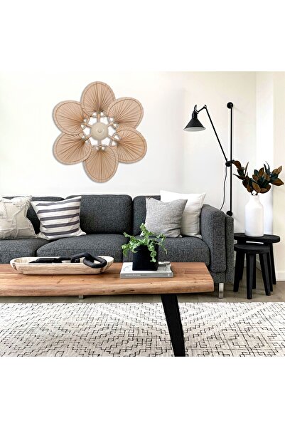 Mylamp DOĞAL PALMİYE DUVAR DEKORU 55x6 cm