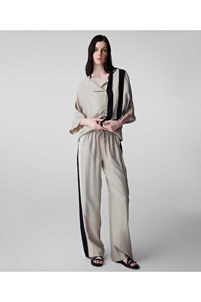 İpekyol Adjustable Waist Colorblock Pants