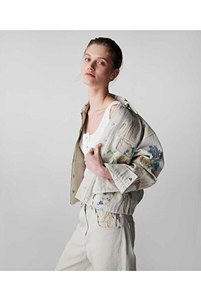 İpekyol Embroidered and Sequined Coat