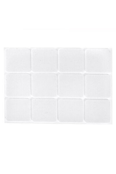 OEM Autocolante Dublu Adeziv 21x21mm - 12buc - Banda Adeziva Dubla, Organizar...