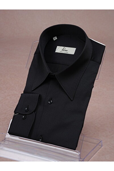 PAREZ Premium İtalyan Stil Slim Fit Sivri Yaka Erkek Gömlek